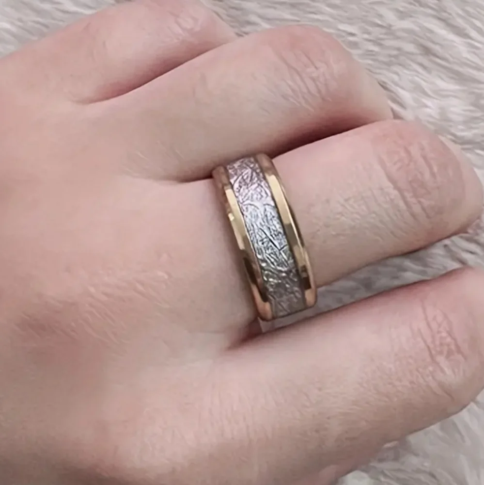 Mens Gold Band Ring